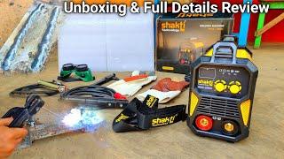 Shakti Technology MMA-200G Inverter ARC Compact Welding Machine Unboxing & Full Details Review