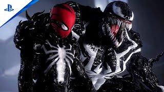 Marvel's Spider-Man 2 Peter's Holland And Mile's Classic MCU Suit vs Venom, What If? Full Battle