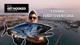 Fishing in Fuerteventura for Bonito & Barracuda from Corralejo PT's Get Hooked.