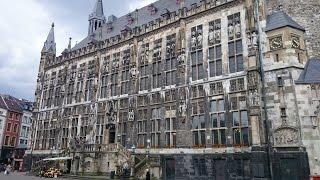 THE AACHEN CITY HALL IN GERMANY Aachener Rathaus