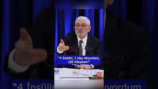 "4 İnsülin, 3 Hap Alıyordum, 103 Kiloydum!" | Prof. Dr. Yusuf KALKO #shorts