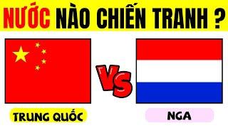 THỬ THÁCH : Đoán Tên NƯỚC NÀO CÒN CHIẾN TRANH - Câu Đố Vui