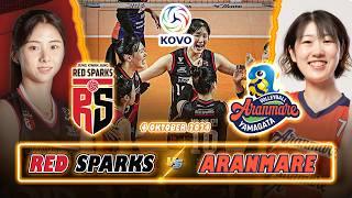  FULL SET | Red Sparks VS Aranmare Yamagata - KOVO CUP 2024