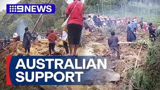 ADF on standby for Papua New Guinea after deadly landslide | 9 News Australia