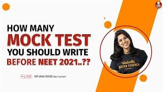 How Many Test You Should Write Before NEET 2021..?? | Vedantu Study Tips | Biotonic for NEET