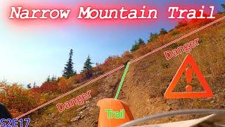 Narrow Canadian Single Track Mt. Mercer DirtBiking S2E17 #8k #enduro #ktm @XTRIALlive #BCORMA Pt.1