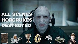 VOLDEMORT'S 7 HORCRUXES GETTING DESTROYED!