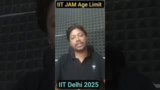 IIT - JAM Exam Age Limit | Official Update | IIT - JAM 2025 | Anup Parali #iitjam2025 #anupparali