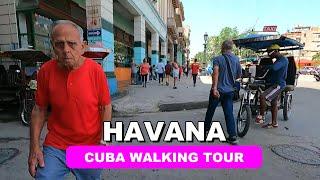 Havana, Cuba Downtown District  | 4K HDR Walking Tour 2024