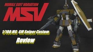 1/100 MG GM Sniper Custom Review