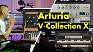 Arturia V-Collection X REVIEW & SOUND DEMO
