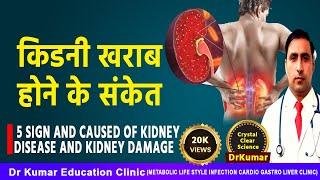 5 CAUSES OF KIDNEY DAMAGE / PREVENTION  / SOLUTION  / किडनी खराब होने के संकेत