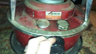 Alpaca Kerosene Heater Wick Removal and First Start with Old Kerosene