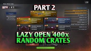 Crossfire West | Lazy Opened 400 Random crates Part 2 | #4k