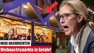 Heiße Neuigkeiten: Alice Weidel gab bekannt, dass der Weihnachtsmarkt in Gefahr sei 