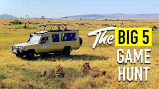 Masai Mara Safari Kenya Guide Day 2 | THE BIG 5 GAME HUNT | MUST WATCH