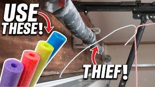 STOP Garage Door Break-Ins! Thieves HATE This!