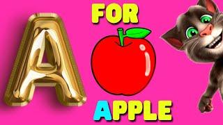 ABC Alphabet Song | A for apple Phonics Song | ABCD Alphabet Rhymes for Nursery Kids - KK Education