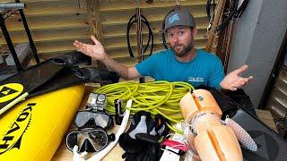 What's In My Spearfishing Dive Bag? Full Item List With Links