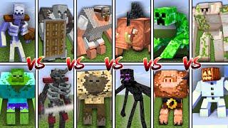 ALL MUTANT MOBS TOURNAMENT in Minecraft Mob Battle