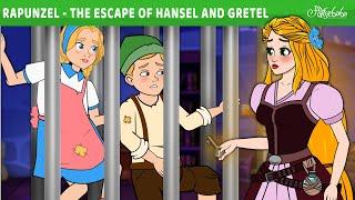 Rapunzel with Hansel and Gretel  | Bedtime Stories for Kids in English | Fairy Tales