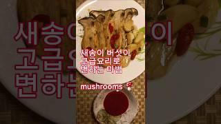 새송이 버섯을 먹는 신박한 방법  #cooking #요리 #건강 #dish