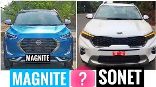 Nissan Magnite Vs Kia Sonet | Which One To Choose ? | Nissan Magnite Problems | Sonet HTK Plus