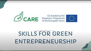 CARE Skills for green entrepreneurship