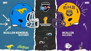 Football - Memorial Vs McAllen High - Week 7 - 2024 | McAllen ISD