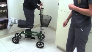 No more crutches! The Roll About Knee Walker for Non-Weight Bearing patients