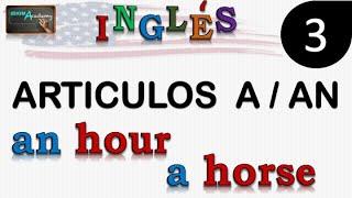 Curso De Ingles - lección # 3 (Artículos a/an) - Articles