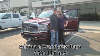 Buying a brand new Ram 3500 Limited, what an adventure!