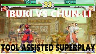 [TAS] - Street Fighter III: 4rd Strike Arranged Edition - Ibuki Vs. Chun-Li