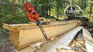 Self–propelled Chainsaw | Turning Logs into Perfect Boards