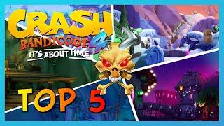 Crash Bandicoot 4 : les 5 pires Reliques parfaitement N.sane / Top 5 hardest N.sanely perfect relics