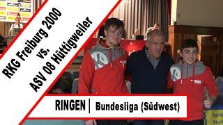 RKG Freiburg 2000 vs. ASV 08 Hüttigweiler - Bundesliga Ringen