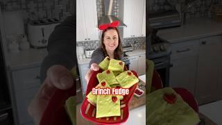 Grinch Fudge - Easy Holiday Treat #Shorts #TheGrinch #Grinchmas #Grinch #FudgeRecipe