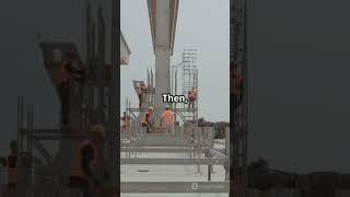 #BridgeBuilding #EngineeringMarvels #HowItsMade #ConstructionSecrets #MindBlown #WaterEngineering