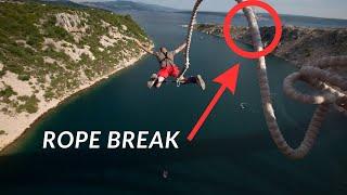 Epic VR Bungee Jump Fail in 360: Unbelievable Footage!
