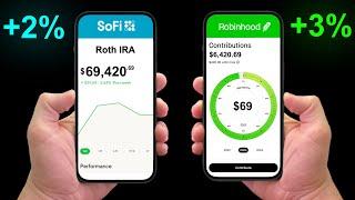 SoFi vs Robinhood - Who Offers the BEST IRA Match?