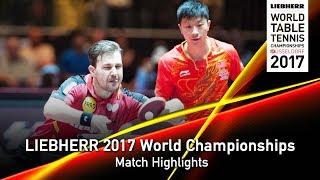 2017 World Championships Highlights | Timo Boll/Ma Long vs Xu Xin/Fan Zhendong (Round 3)