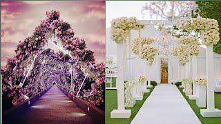 Top-20 magical Entrance decor ideas to wedding walkway