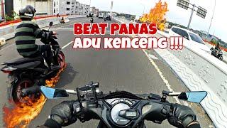 BEAT PANAS ADU KENCENG DI JALAN | Beat Vlog