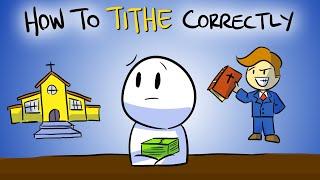 What is the RIGHT way to TITHE?