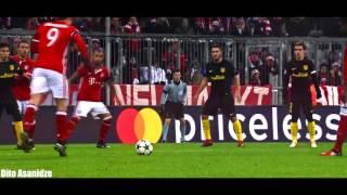 Robert Lewandowski Amazing Free Kick Goal VS Atlético Madrid