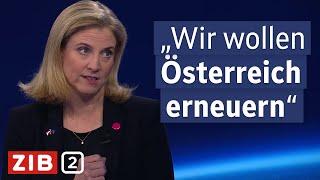 Meinl-Reisinger: Neue Steuern keine „rote Linie“ mehr | ZIB2 vom 20.11.2024