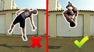 APPRENDRE LE SALTO COSTAL (SIDE FLIP) !!