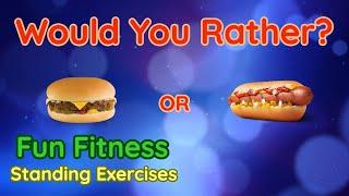 Would You Rather? WORKOUT - At Home Fun Fitness Activity - Physical Education - Standing #1