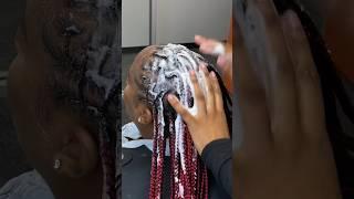 Rate these freestyle tribal braids 1-10  #braids #braidhairstyles #braidtutorial