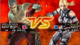 Tekken 5: Dark Resurrection - Ranking Arcade Battles: Bryan Fury Gameplay (PPSSPP) 철권5